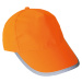 Korntex Montpelier Unisex reflexná šiltovka KX058 Signal Orange