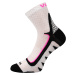 Voxx Kryptox Unisex športové ponožky - 3 páry BM000000631000100493 biela/ružová