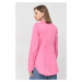 Košeľa Notes du Nord dámska, ružová farba, slim, s klasickým golierom