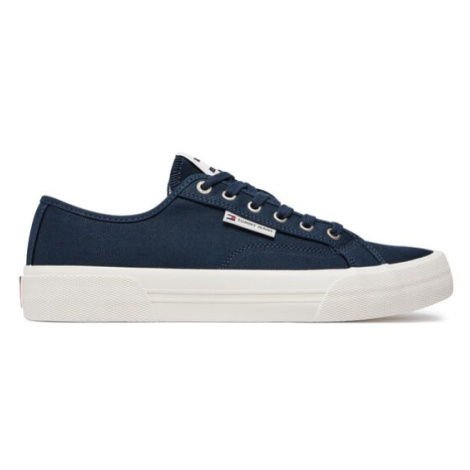 Tommy Jeans Tenisky Tjm Lace Up Canvas Color EM0EM01365 Tmavomodrá Tommy Hilfiger