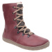 Barefoot zimné topánky Fare Bare - B5846191 červené