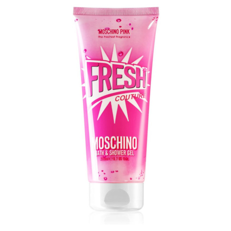 Moschino Pink Fresh Couture sprchový a kúpeľový gél pre ženy