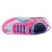 Farebné svietiace dievčenské tenisky Skechers Rainbow Racer 302300L-PKMT