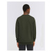 Knowledge Cotton Erik Basic Badge Sweat 1090 Forrest Night