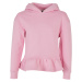 Girls Organic Volants Hoody girlypink