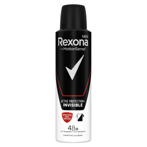 Rexona Men Active Protection + Invisible Antiperspirant sprej 150 ml