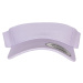 Curved lilac visor cap