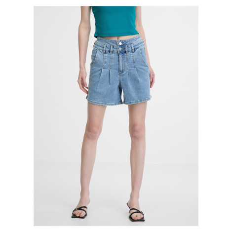 Orsay Light Blue Women's Denim Shorts - Women's