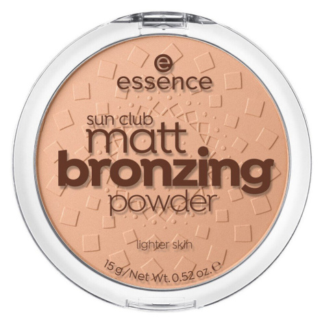 Essence  Sun Club Bronzing Powder - 01 Natural  Lícenky & púdre Béžová