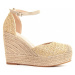 Leindia  89368  Espadrilky Béžová