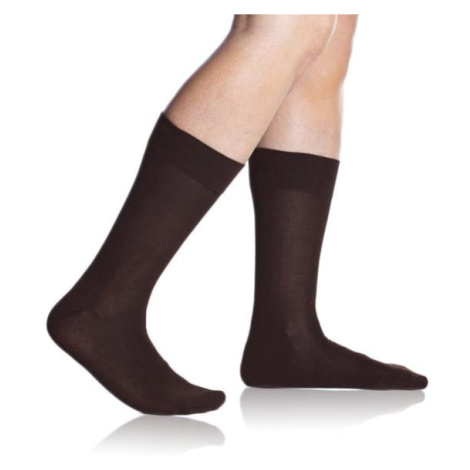 Bellinda BAMBUS COMFORT SOCKS - Klasické pánske ponožky - hnedá