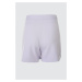 Trendyol Black Mini Shorts & Bermuda Lilac