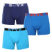 3PACK pánske boxerky Styx long športová guma viacfarebné (3U96897)