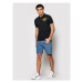 Superdry Polokošeľa Classic Superstate M1110008A Čierna Regular Fit