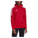 Červená pánska mikina adidas Tiro 21 Sweat Hoodie GM7327