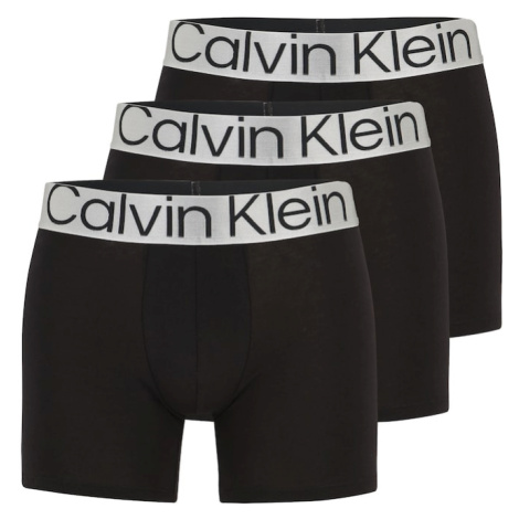 Calvin Klein Underwear Nohavičky  čierna / strieborná