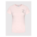 Juicy Couture Tričko Diamante JCWC122079 Ružová Slim Fit