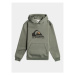 Quiksilver Mikina Biglogoy Otlr EQBFT03720 Zelená Regular Fit