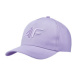 Dievčenská šiltovka 4F JUNIOR BASEBALL CAP-4FJWSS24ACABF246-52S-LIGHT VIOLET