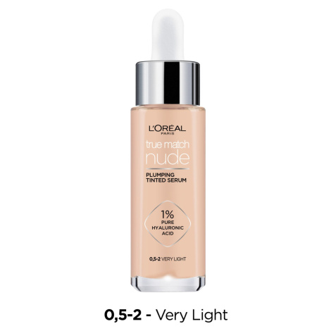 L'Oréal Paris True Match Nude Make-up sérum 0.5-2 Very Light 30 ml