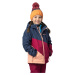 Hannah Kigali Jr Detská lyžiarska bunda 10036133HHX mood indigo/anemone