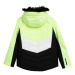 Dievčenská lyžiarska bunda 4F JUNIOR TECHNICAL JACKET-JAW23TTJAF296-72N-LEMON NEON