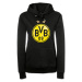 Borussia Dortmund pánska mikina s kapucňou Logo black