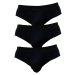 3PACK men's briefs Nedeto black