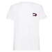 Tommy Hilfiger Tričko - WAVY FLAG CASUAL TEE biele