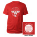 Van Halen tričko 1979 Tour Červená