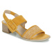 Caprice  28203  Sandále Žltá