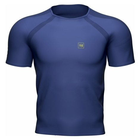 Compressport Training SS Tshirt M Sodalite/Primerose Bežecké tričko s krátkym rukávom