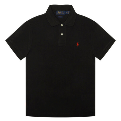 Polo Ralph Lauren Polokošeľa 323547926001 Čierna Slim Fit