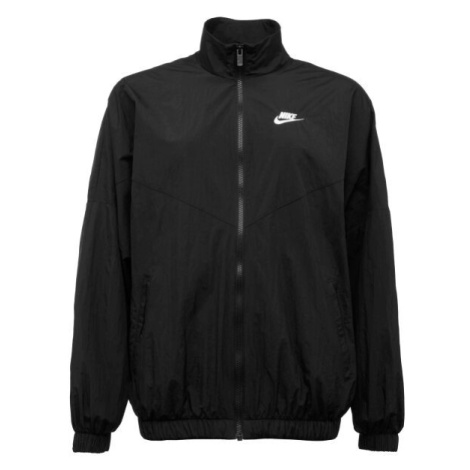 Nike NSW ESSNTL WR WVN JKT Dámska prechodná bunda, čierna, veľkosť