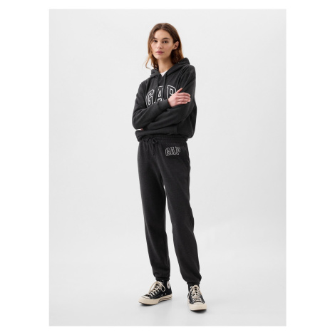 Tmavosivé dámske tepláky Gap