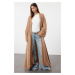 Trendyol Camel Self Patterned Woven Cape & Abaya & Abaya