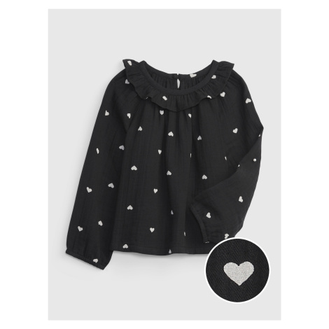 GAP Children's blouse with hearts - Girls