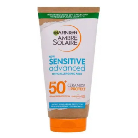 Garnier Ambre Solaire Sensitive Advanced opaľovacie mlieko, veľmi vysoká ochrana svetlá citlivá 