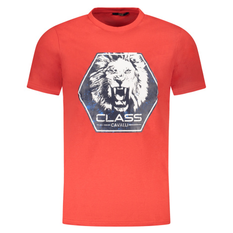 CAVALLI CLASS SHORT SLEEVE T-SHIRT MEN RED Roberto Cavalli