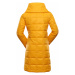 Alpine Pro Ikma Dámsky ultraľahký zimný kabát LCTS132 radiant yellow