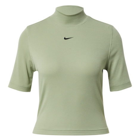 Nike Sportswear Tričko  pastelovo zelená / čierna