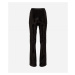 Nohavice Karl Lagerfeld Sequin Evening Pants Čierna