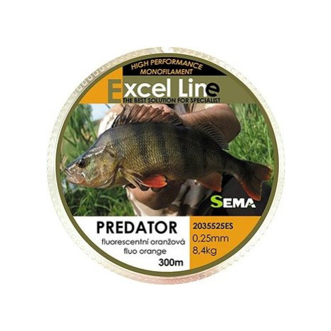 Sema Vlasec Predator 0,25 mm 8,4 kg 300 m