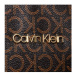 Calvin Klein Kabelka Ck Must Shopper Md Mono K60K609355 Hnedá