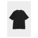 Tričko La Martina Man T-Shirt S/S Cotton Jersey Čierna