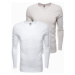 Ombre Men's V-NECK longsleeve set - mix 2