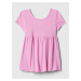 Ružové dievčenské letné šaty GAP