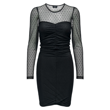 Jacqueline de Yong Dámske šaty JDYGABBY Regular Fit 15309493 Black S