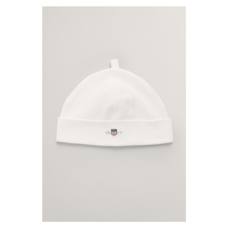 ČAPICA GANT SHIELD BEANIE WHITE