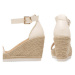 DeeZee Espadrilky WS2008-02 Béžová